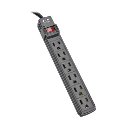 Tripp Lite PS66B surge protector Black 6 AC outlet(s) 120 V 72" (1.83 m)