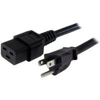 StarTech.com PXT515C19146 power cable Black 70.9" (1.8 m) NEMA 5-15P C19 coupler