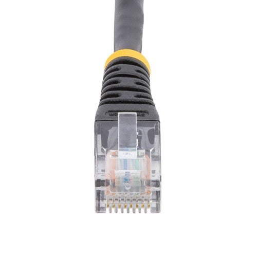 StarTech.com 50 ft Black Molded Category 5e (350 MHz) UTP Patch Cable networking cable 600" (15.2 m)