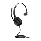 Jabra Evolve2 50 Headset Wired Head-band Office/Call center USB Type-C Black