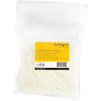 StarTech.com CBMZT4NK cable tie Releasable cable tie Nylon, Plastic White 1000 pc(s)