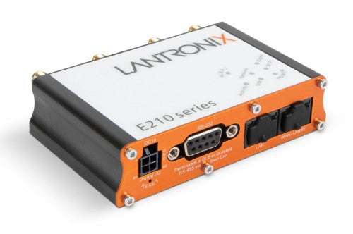 Lantronix E210 Standard wireless router Fast Ethernet Single-band (2.4 GHz) 4G Black, Orange, White