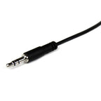 StarTech.com 1m 3.5mm audio cable 39.4" (1 m) Black