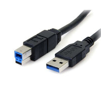 StarTech.com USB3SAB6BK USB cable USB 3.2 Gen 1 (3.1 Gen 1) 70.9" (1.8 m) USB A USB B Black