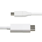 StarTech.com CDP2DP2MBW video cable adapter 74.8" (1.9 m) DisplayPort USB Type-C White