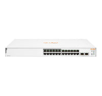 HPE Aruba Networking Aruba Instant On 1830 24G 12p Class4 PoE 2SFP 195W Managed L2 Gigabit Ethernet (10/100/1000) Power over Ethernet (PoE) 1U