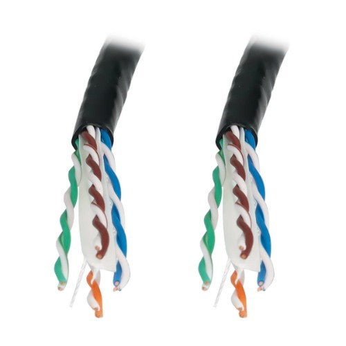 Tripp Lite N223-01K-BK networking cable Black 12007.9" (305 m) Cat6a U/UTP (UTP)