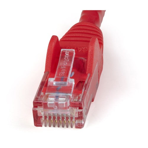 StarTech.com N6PATCH10RD networking cable Red 120.1" (3.05 m) Cat6 U/UTP (UTP)