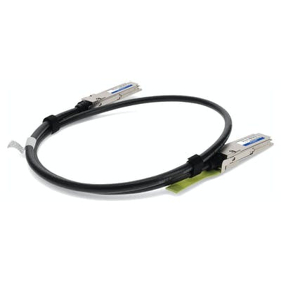 AddOn Networks MCP1650-H001E30-AO InfiniBand/fibre optic cable 39.4" (1 m) QSFP56 Black, Silver