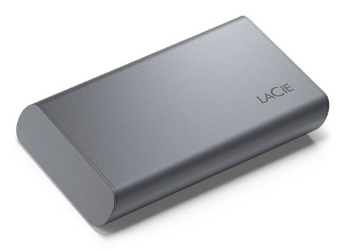 LaCie Mobile SSD Secure Thunderbolt technology 2 TB USB Type-C 3.2 Gen 2 (3.1 Gen 2) Gray