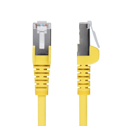 StarTech.com NLYL-50F-CAT6A-PATCH networking cable Yellow 598.4" (15.2 m) S/FTP (S-STP)