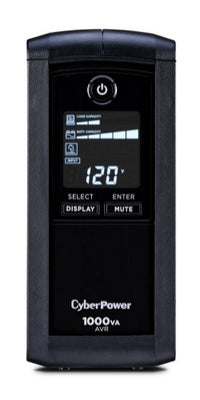 CyberPower CP1000AVRLCD uninterruptible power supply (UPS) 1 kVA 600 W