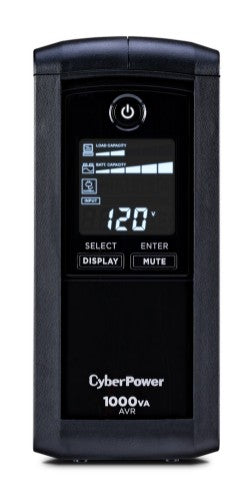 CyberPower CP1000AVRLCD uninterruptible power supply (UPS) 1 kVA 600 W
