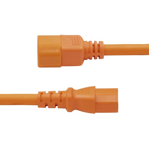 StarTech.com 8915-460Q-POWER-CORD power cable Orange 70.9" (1.8 m) C14 coupler C15 coupler