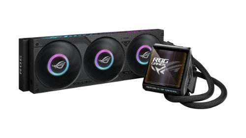 ASUS ROG Strix LC IV 360 ARGB LCD Processor All-in-one liquid cooler 4.72" (12 cm) Black