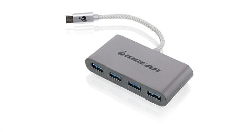 iogear HUB-C USB 3.2 Gen 2 (3.1 Gen 2) Type-C 5000 Mbit/s Silver