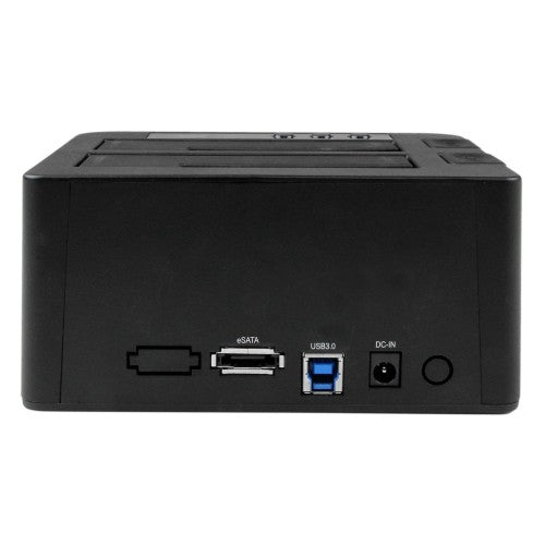 StarTech.com SDOCK2U33RE media duplicator HDD/SSD duplicator Black 1 copies