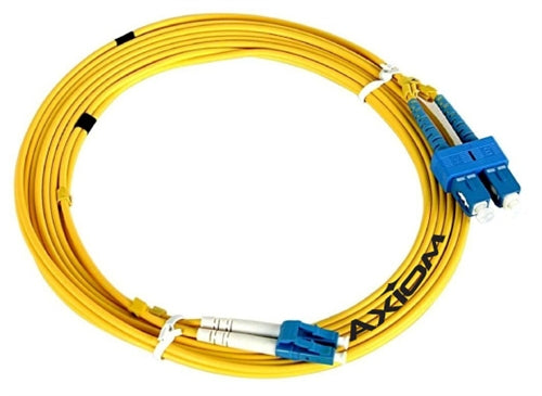 Axiom SCSCSD9Y-5M-AX InfiniBand/fibre optic cable 196.9" (5 m) 2x SC OFNR Yellow