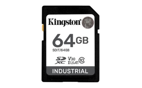 Kingston Technology Industrial 64 GB SDHC UHS-I Class 10