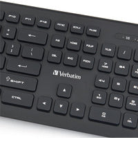Verbatim 99793 keyboard RF Wireless + USB QWERTY English Black