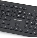 Verbatim 99793 keyboard RF Wireless + USB QWERTY English Black