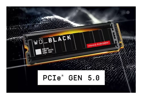 Western Digital Black SN8100 8 TB M.2 PCI Express 5.0 NVMe TLC 3D NAND