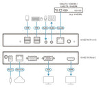 ATEN KA8278 KVM switch Rack mounting Black