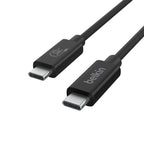 Belkin INZ004BT2MBK USB cable USB4 Gen 2x2 78.7" (2 m) USB C Black