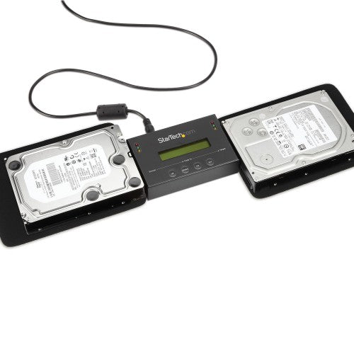StarTech.com SATDUP11 media duplicator HDD duplicator Black 1 copies