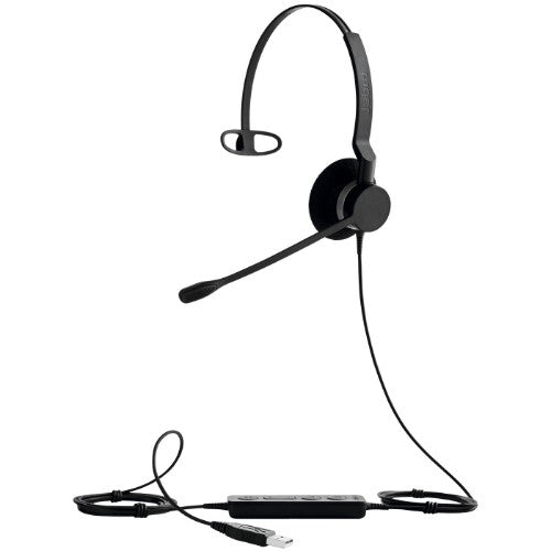 Jabra 2393-823-109 headphones/headset Wired Head-band Office/Call center USB Type-A Black