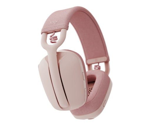 Logitech 981-001258 headphones/headset Wireless Head-band Calls/Music Bluetooth Rose
