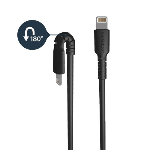 StarTech.com RUSBLTMM2MB lightning cable 78.7" (2 m) Black