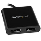 StarTech.com MSTCDP122DP USB graphics adapter 3840 x 2160 pixels Black