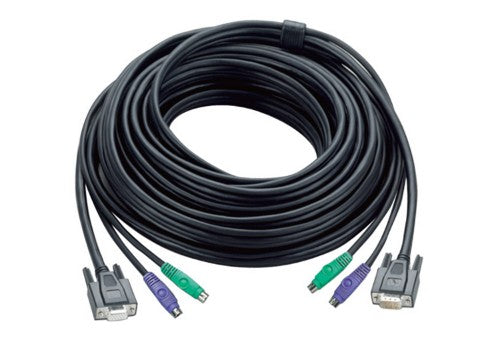 ATEN 30ft PS/2 KVM cable Black 393.7" (10 m)