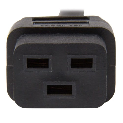 StarTech.com PXT515191410 power cable Black 118.1" (3 m) NEMA 5-15P C19 coupler