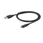 StarTech.com USB315AC1M USB cable USB 3.2 Gen 1 (3.1 Gen 1) 39.4" (1 m) USB A USB C Black