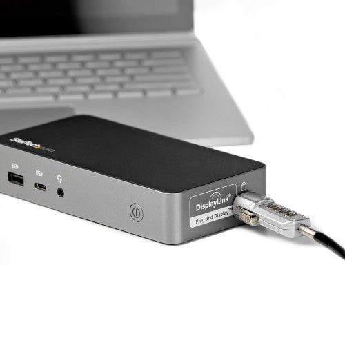 StarTech.com DK30CHHPD laptop dock/port replicator Wired USB 3.2 Gen 1 (3.1 Gen 1) Type-C Black, Silver