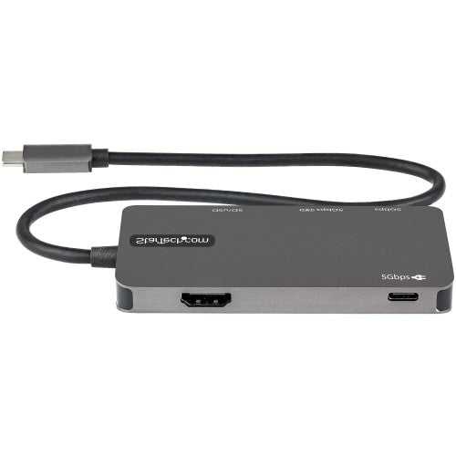 StarTech.com DKT30CHSDPD laptop dock/port replicator Wired Gray
