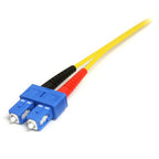 StarTech.com SMFIBLCSC1 InfiniBand/fibre optic cable 39.4" (1 m) LC SC Yellow