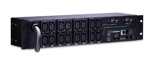 CyberPower PDU81007 power distribution unit (PDU) 16 AC outlet(s) 2U Black