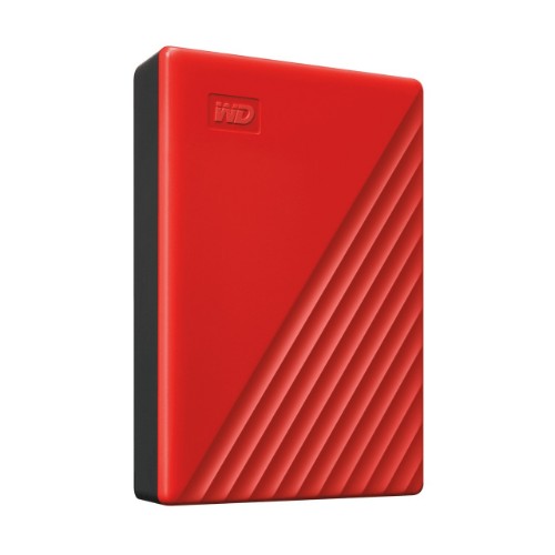 Western Digital My Passport external hard drive 5 TB USB Type-A 3.2 Gen 1 (3.1 Gen 1) Red