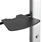 StarTech.com STNDMTVDUO TV mount/stand 60" Black, Silver