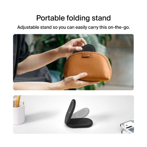 Belkin BoostCharge Headset, Smartphone Black AC, USB Wireless charging Fast charging Indoor