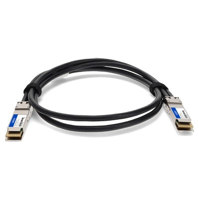 AddOn Networks CAB-D-D-400G-1M-AO InfiniBand/fibre optic cable 39.4" (1 m) QSFP-DD Black, Silver