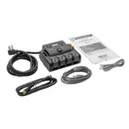 Tripp Lite TLP606RNET surge protector Black 6 AC outlet(s) 120 V 72" (1.83 m)