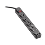 Tripp Lite TLP606USBB surge protector Black 6 AC outlet(s) 120 V 74.8" (1.9 m)