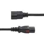 StarTech.com 87L3-8400-POWER-CORD power cable Black 47.2" (1.2 m) C14 coupler C13 coupler
