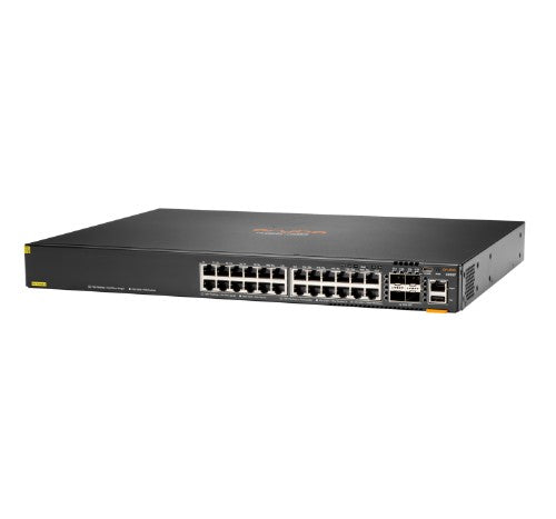 HPE Aruba Networking 6300F 24p 10M/100M/1G Class4 PoE 4p SFP56 50G TAA Managed L3 Gigabit Ethernet (10/100/1000) Power over Ethernet (PoE) 1U