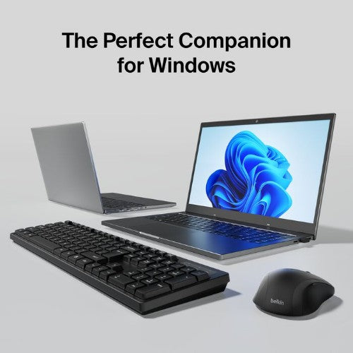 Belkin BBZ010TT keyboard Mouse included Home RF Wireless + USB QWERTY English Black