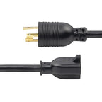 StarTech.com K31D-2U00-POWER-CORD power cable Black 5.91" (0.15 m) NEMA L5-20P NEMA 5-20R